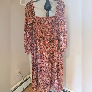 XXL midlegth Long sleeve dress